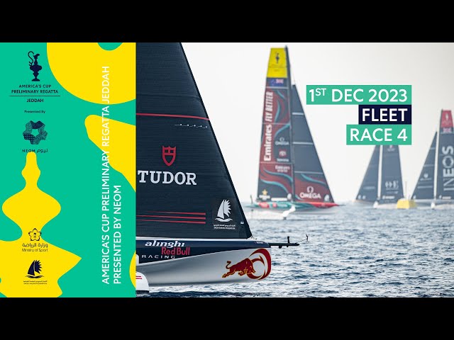 Fleet Race 4 - America's Cup Preliminary Regatta Jeddah, Presented by Neom