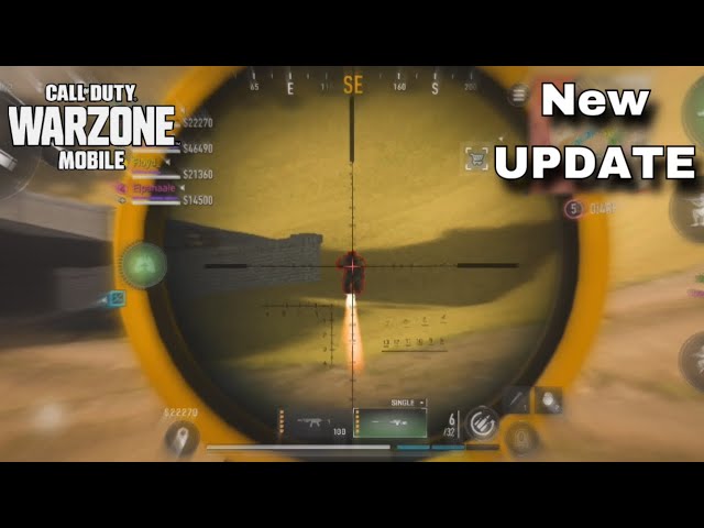 My First Gameplay in New Update Warzone Mobile No killing Bots