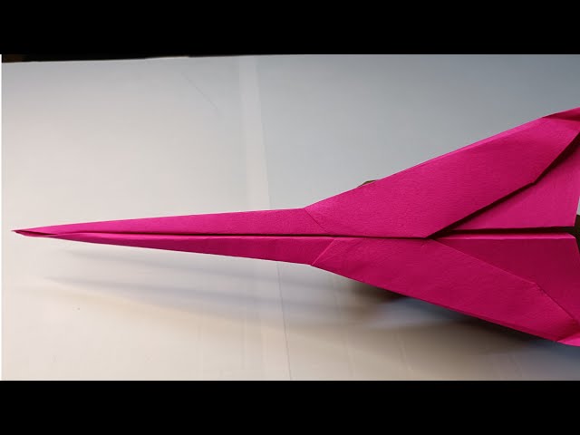 How to make paper jet step by step
