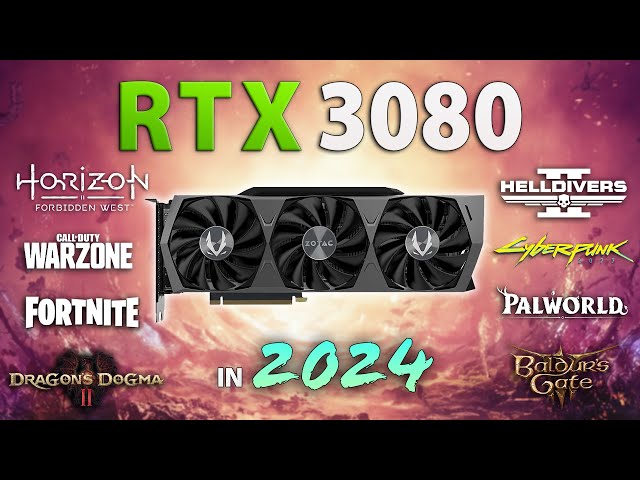 RTX 3080 + Ryzen 7 5800X3D in 2024 | Test in 24 Games, 1440p