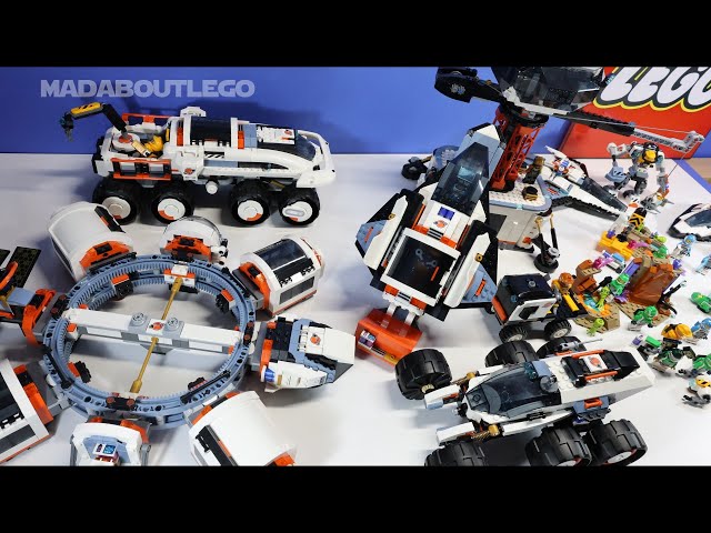 All Lego City Space Sets Speed Build 2024.