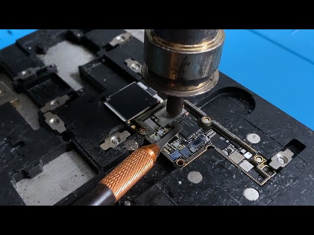 Remove and install the iPhone X WiFi chip