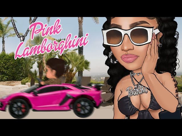 Nicki Minaj - Pink Lamborghini W Doja Cat (Cartoon)
