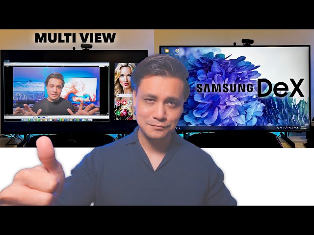 Samsung Crystal 4k TV Multi View and Wireless Dex on Samsung Crystal 4K TV | Punchi Man Tech HINDI