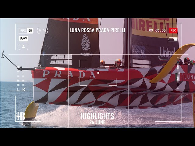 Luna Rossa Prada Pirelli Prototype Day 74 Summary