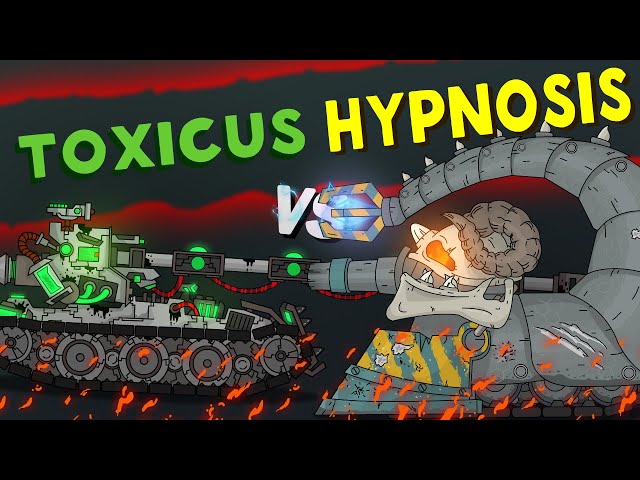 Gladiator battles : Hypnosis versus Toxicus  - Cartoons about tanks
