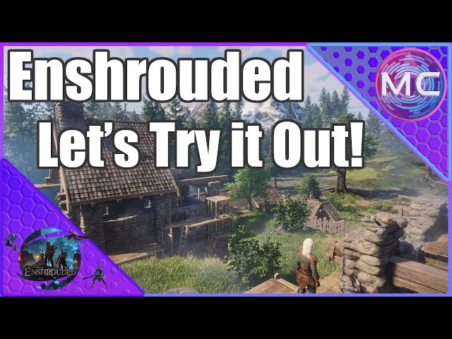 Enshrouded | Episode 1 Stream | Is it fun? |Come hang out