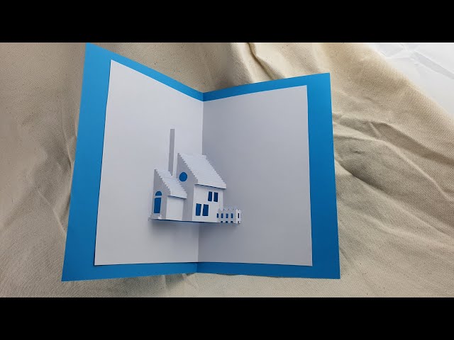 Awesome suggest making pretty paper house ideas | Kirigami by TL