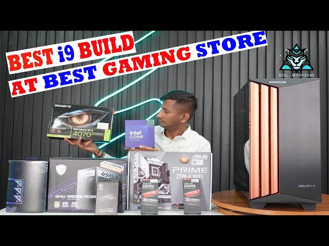 Intel I9 14900k  With 4070ti Pc For Editors ||  Best Pc Store In Bangalore #editingpc
