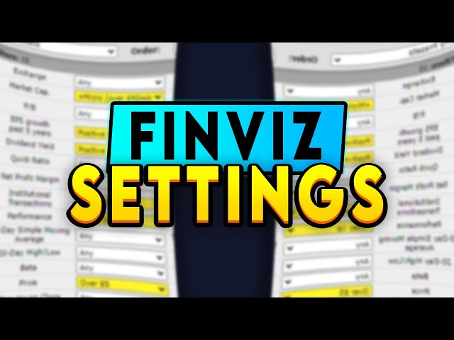 Best Finviz Screener Settings [Find Stocks Before They EXPLODE]