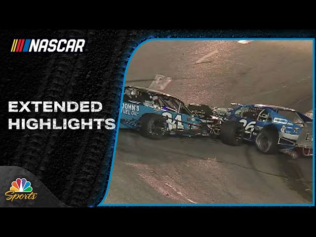 Whelen Modified Tour EXTENDED HIGHLIGHTS: Jersey Shore 150 | 7/15/23 | Motorsports on NBC
