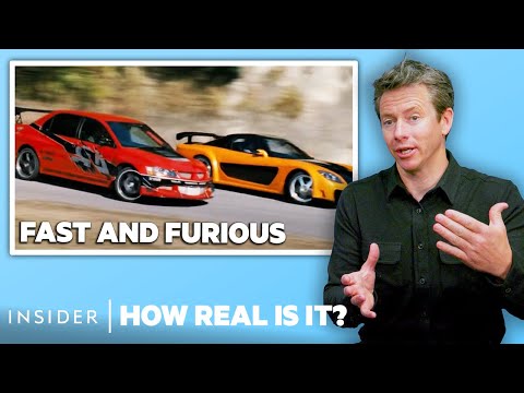 World Record Stunt Driver Rates 10 Car Stunts In Movies And TV | How Real Is It?