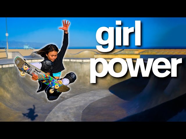 Skateboarder is World's Youngest Olympian | Sky Brown