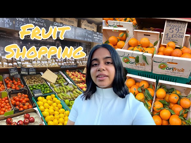 Fruit Shopping | How much did I spend? | Nottingham Living Costs 🍊🥑