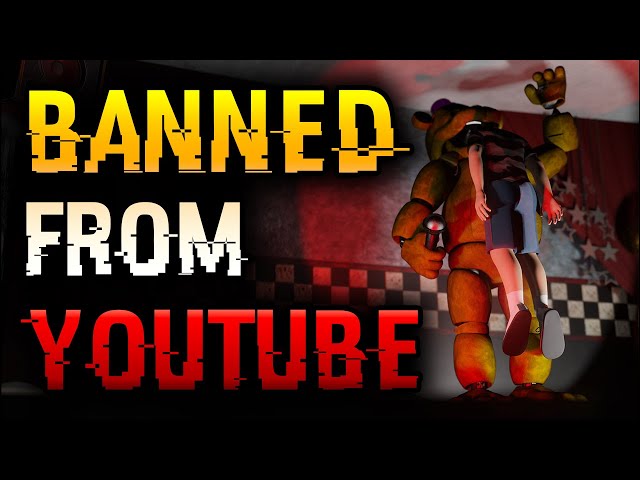 The FNAF VHS too disturbing for YouTube