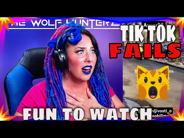 SUZI TIK TOK Fails Compilation | THE WOLF HUNTERZ REACTIONS