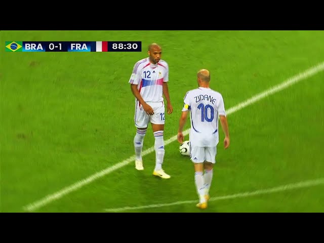 The Brazilians will Never Forget This Performance by Zidane
