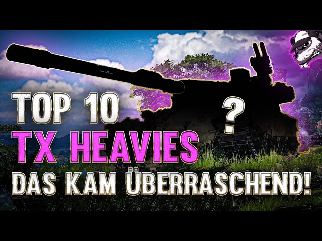 Top 10 Tier X Heavies - Hab ich so nicht kommen sehen! [World of Tanks - Gameplay - Deutsch]