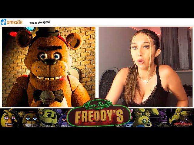 Five Nights at Freddy's Parte #3 I Jumpscare Omegle  I Bromas y Sustos con #PelisDeTerror