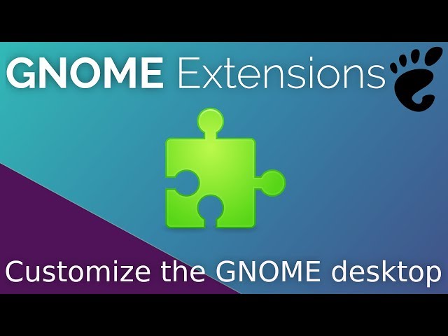How to install GNOME extensions