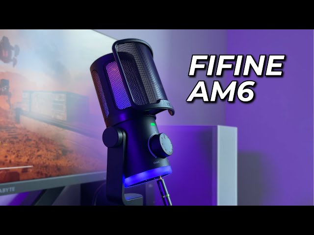 FIFINE AM6: Amazing Mic Quality Without Breaking the Bank