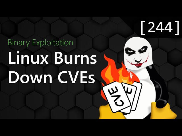 244 - Linux Burns Down CVEs [Binary Exploitation Podcast]
