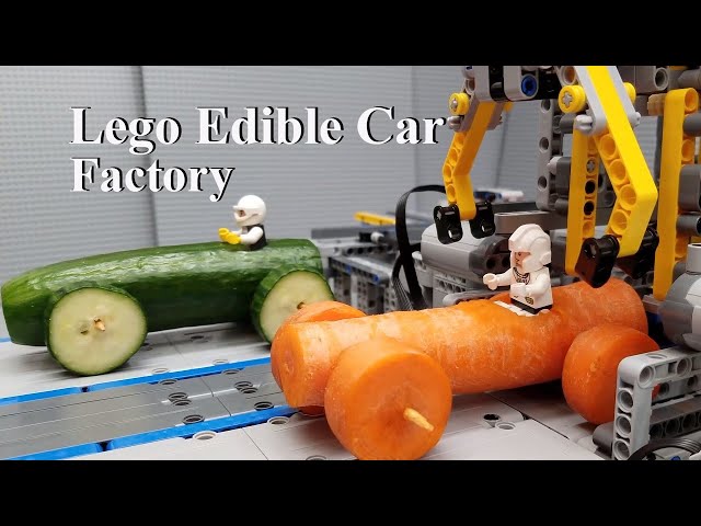 Lego Edible Car Factory