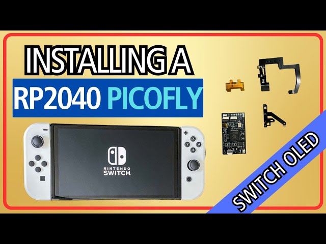 Latest RP2040 PicoFly  *2024* : Nintendo Switch OLED Install