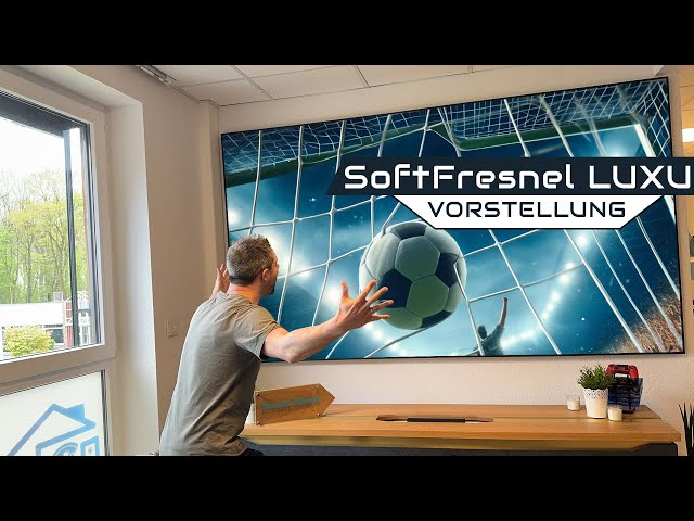 Die beste SoftFresnel Leinwand im Jahr 2024 - Die HKW Screens SoftFresnel LUXU ist ein Game Changer!