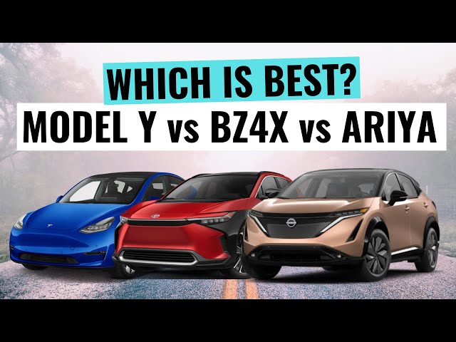 Toyota BZ4X VS Nissan ARIYA VS Tesla Model Y || Which Electric SUV Is Best?