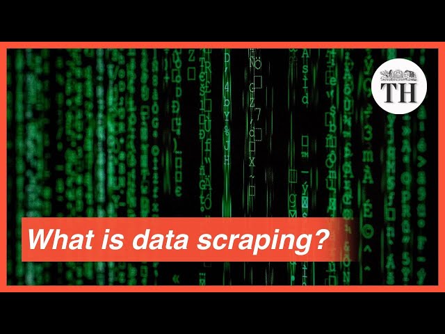 What is data scraping?