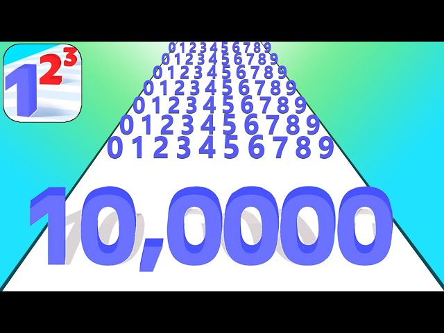 Satisfying Mobile Games Number Masters Top Gameplay Walkthrough iOS,Android All Levels Freeplay