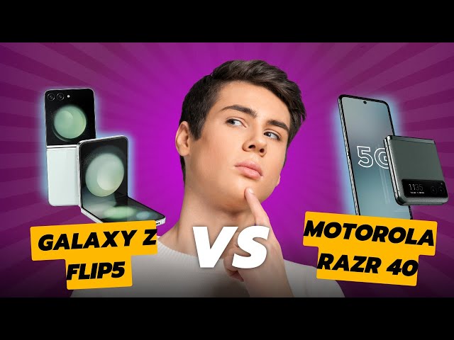 Comparamos: Samsung Galaxy Z Flip5 vs Motorola Razr 40 5G: Qual Dobrável é o Melhor?