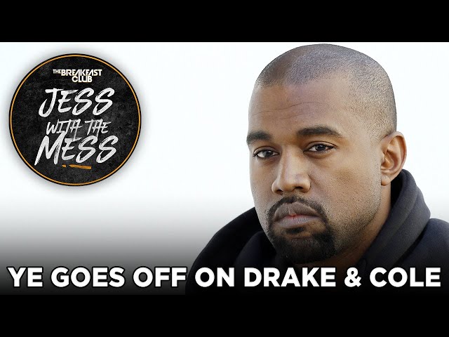 Kanye Goes Off On Drake & Cole In New Interview