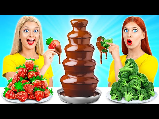 Шоколадное фондю Челлендж #3 | Шоколадный Фонтан от Multi DO Fun Challenge