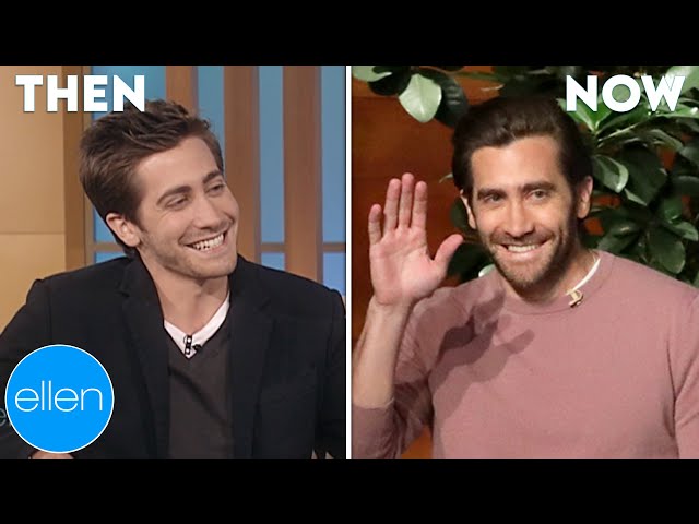 Then and Now: Jake Gyllenhaal's First & Last Appearances on The Ellen Show