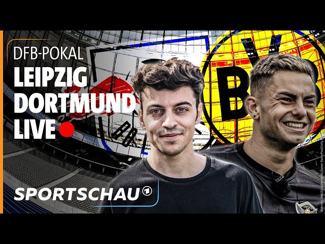 DFB-Pokalfinale live: Leipzig gegen Dortmund mit Marcel Gurk und felixcasa | Sportschau