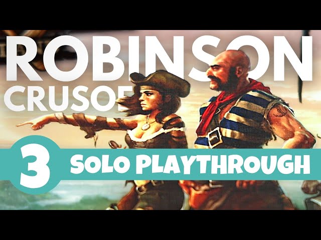 Jenny Needs Help! | Part 3 | Robinson Crusoe Board Game | Solo Playthrough | How to Play