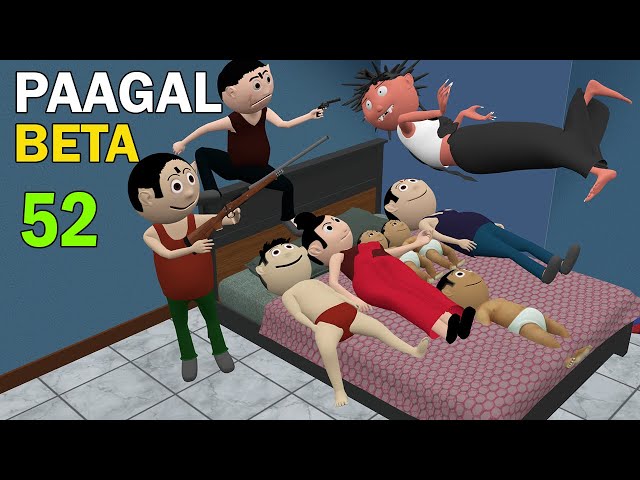 PAAGAL BETA 52 | Jokes | CS Bisht Vines | Desi Comedy Video | Bittu School Time Comedy