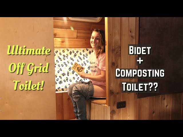Adding A Bidet To Our Composting Toilet | The Best Composting Toilet EVER!
