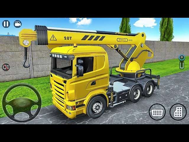Truck Tronton Panjang Angkut Bahan Kontruksi - Mobil Balap Truck Simulator Android Gameplay