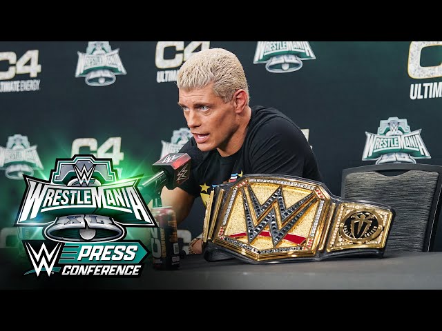 FULL SEGMENT: Cody Rhodes talks after finishing his story: WrestleMania XL Saturday Press Conference