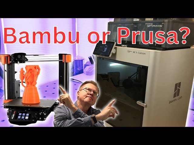 Which is BETTER: Prusa MK4 or Bambu Lab X1 Carbon 3D Printer?