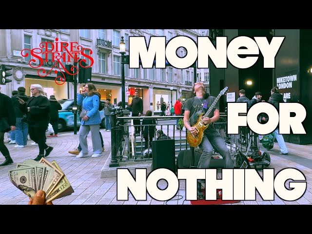 Awesome Street Talent! Money For Nothing, Dire Straits, Miguel Montalban | Mark Knopfler 2024