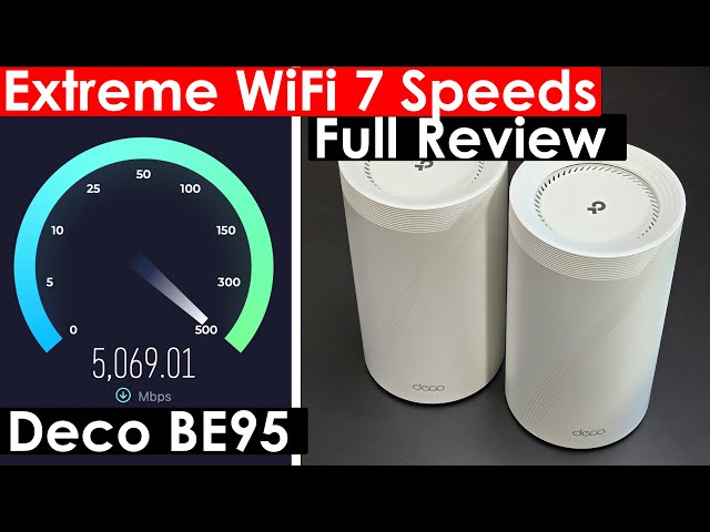 TP-Link Deco BE95 Full Review | WiFi 7 | Speed Tests, Range Tests, Deco App and Much More...