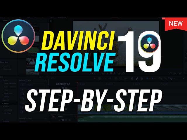 DaVinci Resolve 19 - Complete Beginner Tutorial