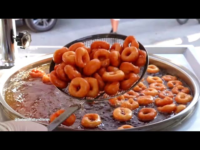 Donuts Making Skills Turkish Lokma / 甜甜圈製作技能 - Turkey or Taiwanese Street Food