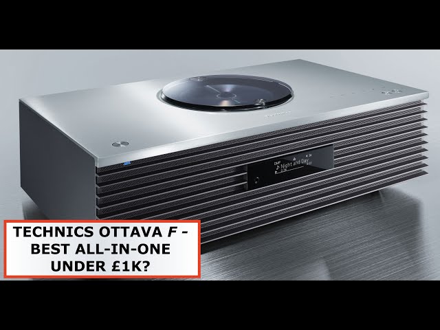 TECHNICS OTTAVA F STEREO SYSTEM. ALL-IN-ONE SYSTEM INCLUDING A CD PLAYER, INTERNET SERVICES & MORE!