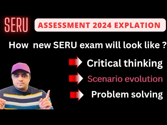 TFL SERU assessment 2024/ Seru new Exam pattern / how new seru exam will look like ? sa pco