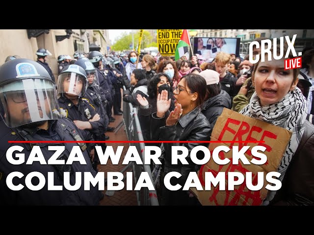 Columbia University Students Won't Remove Encampment As Gaza Protest Rocks US Colleges | Israel War